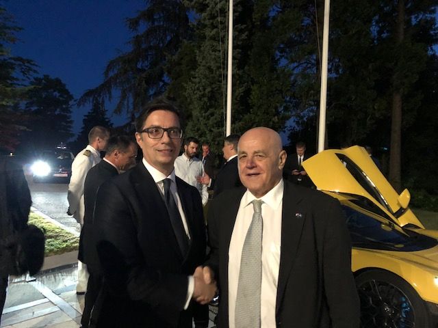 *PREDSJEDNIK SAVJETA ZA NACIONALNE MANJINE NA SVEČANOJ VEČERI U ČAST PREDSJEDNIKA REPUBLIKE SJEVERNE MAKEDONIJE