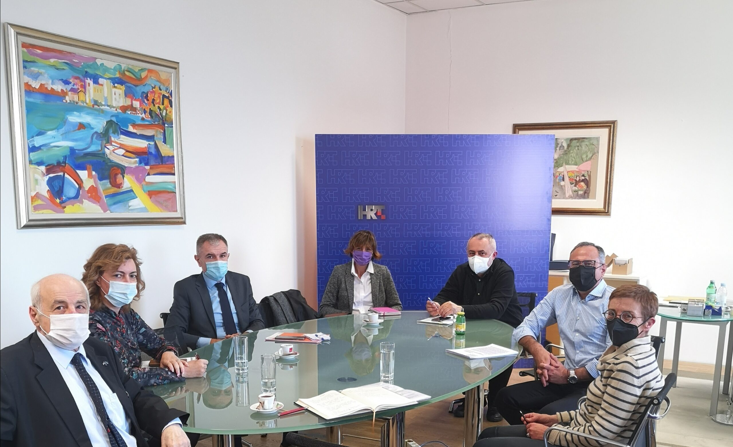 SASTANK DELEGACIJE SAVJETA ZA NACIONALNE MANJINE S PREDSTAVNICIMA  HRVATSKE RADIOTELEVIZIJE