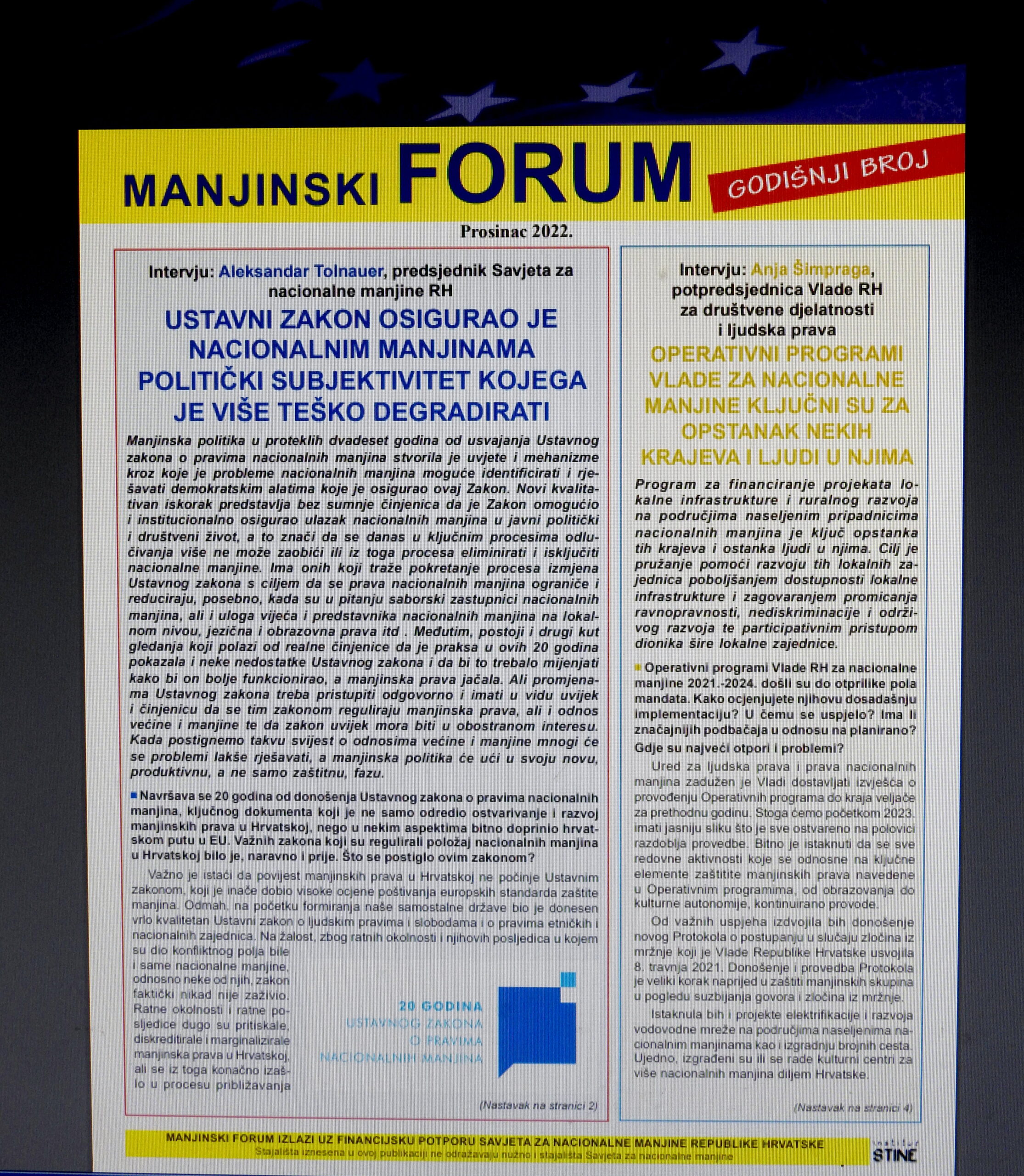 **MANJINSKI FORUM 2022.